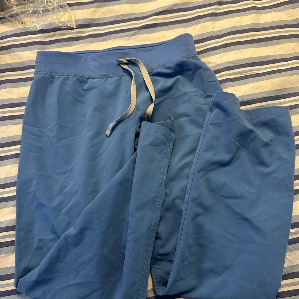 Figs Blue Sweatpants Comfortable Joggers - Picture 3 of 3
